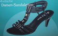 Damen Schuhe Sandalen Sandaletten Schwarz  Gr. 37 38 39 40