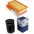 MAHLE / KNECHT Set Filterpaket Luftfilter LX 942 Ölfilter OC 323