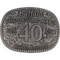 94 Buffalo Minnesota Rodeo Prca Bulle Reiter Cowboy Vintage Gürtelschnalle