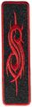 SLIPKNOT - Red Tribal Sigil - 9,7 x 2,8 cm - Patch - 169072