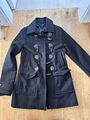 Damenmantel Dufflecoat mit Kapuze Wolle von Tommy Hilfiger Gr. S