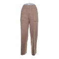 Opus, Palazzohose, Größe: 38, Beige, Viskose/Polyester/Polyamid, Feinstrick #0hu