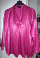 elegante Satinbluse pink Gr.46