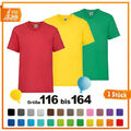 Fruit of the Loom FOL Valueweight T Shirt Kids Kinder T-Shirt 