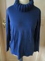 Shirt Langarmshirt blau Rollkragen Gr.44 / Gerry Weber