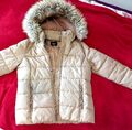 Steppjacke mit Pelzkaputze Gr. M