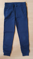 H & M Baumwolljersey Joggers Baumwolle Hosen Gr. 134 dunkelblau angeraut Kinder