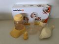 Medela Harmony Handmilchpumpe, mit Calma-Sauger und Stilleinlagen