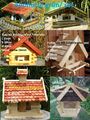  Vogelhäuschen Futterhaus Futterhäuschen Vogelhaus Robustes Vogel haus aus Holz 