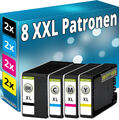 8x  PATRONEN für Canon IB4050 IB4150 MB5050 MB5150 MB5155 MB5350 MB5450 MB5455