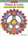 Peace & Love Coloring Book, Paperback, New