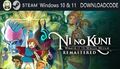 NEU Computer Spiel Ni no Kuni Wrath of the White Witch Remastered Key für STEAM