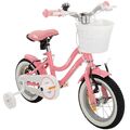 Kinderfahrrad Starlight 12 Zoll Kinder Fahrrad Rad Bike Kind Mädchen Pink Rosa