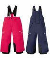 Crivit Kleinkinder Mädchen Skihose Schneehose Warm Schnee Hose Marine & Pink NEU