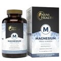 Magnesium Komplex 240 Kapseln 2250mg / 375mg  - Bisglycinat + Citrat + Malat (V)