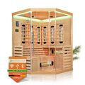 Infrarotkabine Infrarotsauna 3 Personen Dual Vollspektrumstrahler Artsauna®