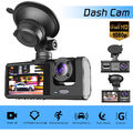 NEU Full HD 1080P Dual Lens Autokamera Dashcam DVR Recorder Nachtsicht G-Sensor