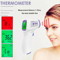 Digital LCD Infrarot Fieberthermometer Stirnthermometer IR Baby Kontaktlos Ohr