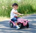 BIG 800056110 Bobby Car Classic Flower Kinderfahrzeug Rutscher bis 50 kg Rosa