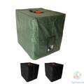 Premium Abdeckplane IBC Schutz Hülle Plane Abdeckung Behälter Haube Cover 1000l