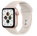 Apple Watch SE 40mm Aluminiumgehäuse - Rosegold mit gebrauchtem Armband