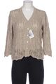 Peter Hahn Strickjacke Damen Cardigan Jacke Gr. EU 40 Baumwolle Beige #egdx77a