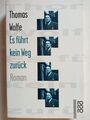 R80714 ES FÜHRT KEIN WEG ZURÜCK - Roman von Thomas Wolfe 1995