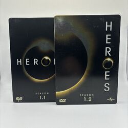 Heroes - Season 1.1 + 1.2 (7 DVD`s)  2 Steelbook-- Serie