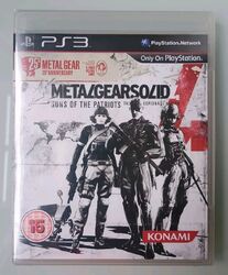 🆕 Metal Gear Solid 4 Guns of the Patriots (PS3) PlayStation 3 25th Anniversary 