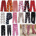 Kind Kawaii Hello Kitty Pyjama Hose Flanell Warm Schlafanzughose Relax Hosen