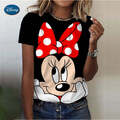 Disney Mickey Minnie Maus T-shirt Kurzarm