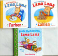 Bücherpaket für Kinder ab 2 Jahre - "Lama Lama" - 3 Pappbücher - ungelesen