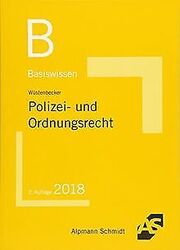 Basiswissen Polizei- und Ordnungsrecht von Wüsten... | Buch | Zustand akzeptabelGeld sparen und nachhaltig shoppen!