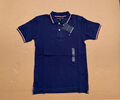 Tommy Regular Fit Poloshirt aus Bio-Baumwolle, Navy, L