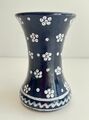 Gmundner Keramik Dirndl blau Vase Blumenvase 14 cm GK285 (2401DM62) 06/24