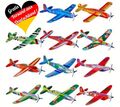 12x STYROPOR FLIEGER ⭐️ Styroporflugzeug Gleitflieger Wurfgleiter 19cm Mitgebsel