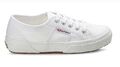 SUPERGA COTU CLASSIC Sneaker Halbschuh Leinenschuh Bootsschuh weiß