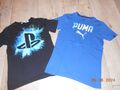 2 T-Shirt´s - Gr. 146/152+164 - H&M+Puma