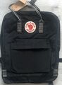 fjällräven Kanken 20L Wander Und Freizeit Rucksack Mit Sitzkissen.Schwarz🏁🎒