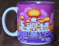 Aladdin, Walt Disney, Disney's Aladdin, Henkelbecher, Tasse, vintage Keramik