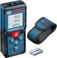 Bosch Professional Laser Entfernungsmesser GLM 40 (Flächen-/Volumenberechnung, m