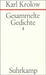 Gesammelte Gedichte. 4 Bände