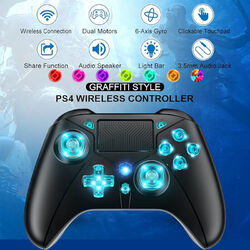 2024NEU Für PS4 Playstation 4 Controller Dual Shock Wireless Gamepad Fit Für PS4