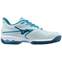 Mizuno Tennisschuh Padel Wave Exceed Light 2 CC Damen Blau