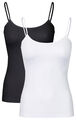 1 - 6 Damen Seamless Unterhemd Top - Tank Sport Wäsche Shirt Microfaser