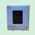 WD Elements Portable Externe Festplatte 1 TB USB 3.0-Schnittstelle Schwarz