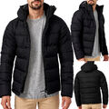 Indicode Steppjacke Übergangsjacke Winterjacke Mit Kapuze Daunen Look Herren