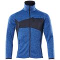 Mascot ACCELERATE Strickpullover mit Reißverschluss Gr. 4XL azurblau/schwarzblau