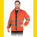 Warnschutz Fleecejacke Warnschutzjacke Arbeitsjacke POLSTRIP orange (Gr.S-3XL)