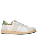 4B12 - SCARPA DA UOMO PELLE E CAMOSCIO PLAY NEW U61 BIANCO/GHIACCIO/VERDE